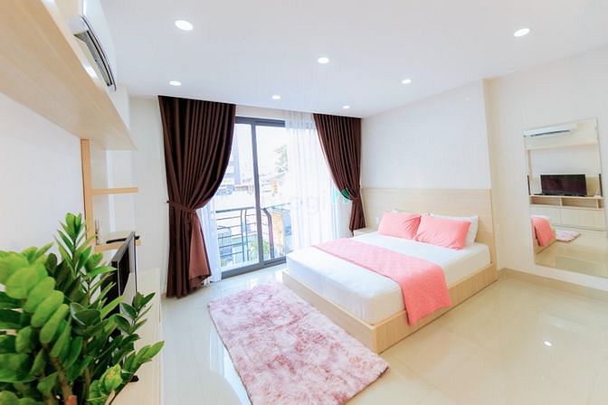 Hình ảnh CHDV studio Ban công giáp Bùi Viện và Quận 4 - Full nội thất - An ninh