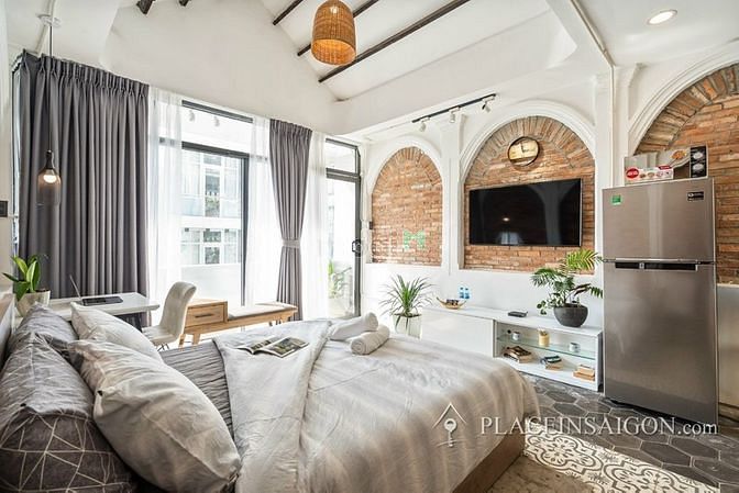 Hình ảnh 🏡CHDV Stuidio Full NT cao cấp✨ CHỈ TÍNH ĐIỆN⚡️BAN CÔNG-Style Bohemian