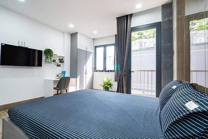 Hình ảnh CHDV Studio Cao cấp- Ban công- Ngay trường HUTECH- Chỉ tính Điện Nước