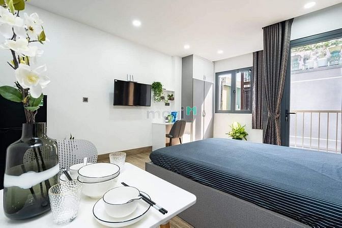 Hình ảnh CHDV Studio Cao cấp- Ban công- Ngay trường HUTECH- Chỉ tính Điện Nước