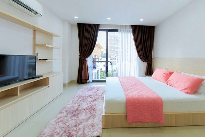 Hình ảnh Mb6623 nạp rút nhanh chóng Studio Full NT cai cấp- Ban công thoáng- Chỉ tính điện