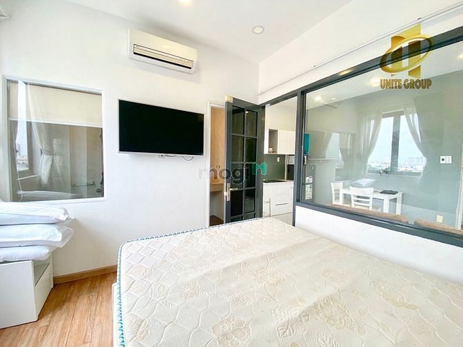 Hình ảnh Căn Hộ 1PN Full NT, Ban Công Ngay Cầu NVC Quận 1