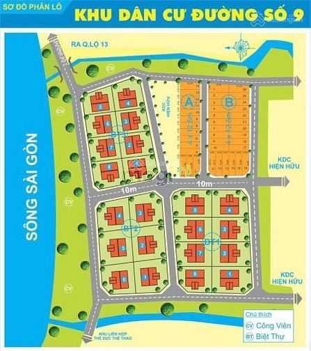 Hình ảnh Đất Mặt Tiền Đinh Thị Thi, Hiệp Bình Phước, Thủ Đức. Giá 2,1 tỷ/nền