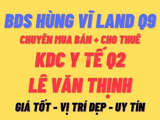 Hình ảnh BDS Hùng Vĩ Land Bán nền 2 mặt tiền view Công Viên KDC Y Tế Q2