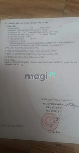 Hình ảnh gia đình cần bán lô đất 53m full thổ cư
