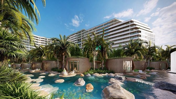 Hình ảnh Villa Biển Hồ Tràm phiên bản Limitit 1 triệt 2 lầu hồ bơi sân vườn