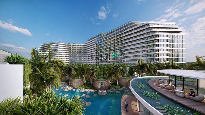 Hình ảnh Villa Biển Hồ Tràm phiên bản Limitit 1 triệt 2 lầu hồ bơi sân vườn