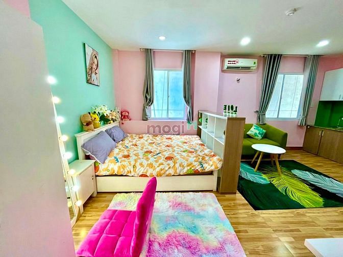 Hình ảnh Cho thuê studio vách ngăn full nội thất ngay mặt tiền quận 4