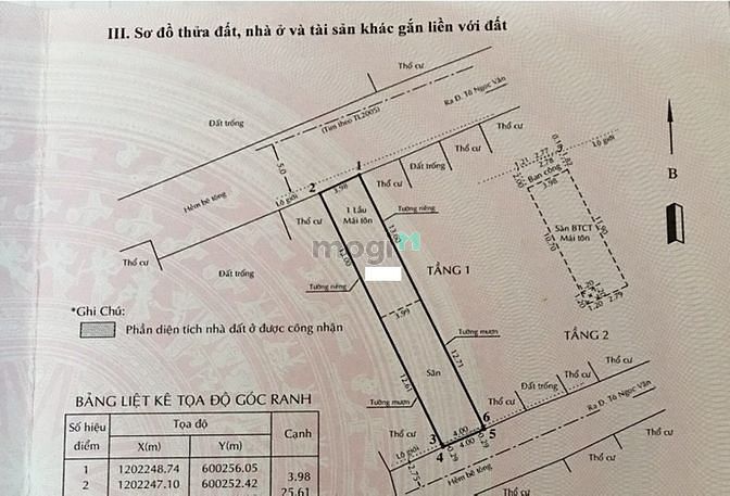 Hình ảnh Ly hôn cần bán căn nhà 2 mặt tiền 104m2