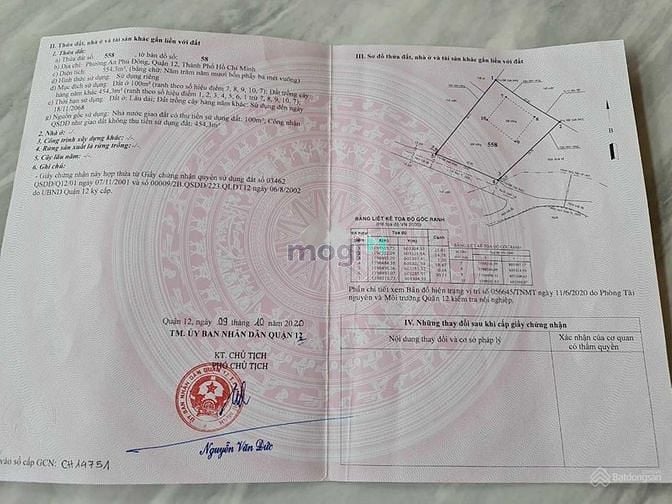 Hình ảnh Giá Trang MB66.COM Chính Thức - MB 66 Uy Tín 45 triệu/m2, Vườn Lài, An Phú Đông, Q12
