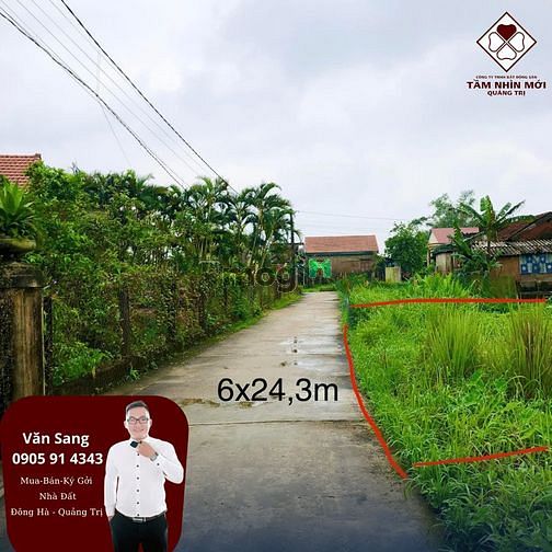 Hình ảnh Đất gần thị xã Quảng Trị - 144m2 Giá 560tr gần Đường Võ Thị Sáu