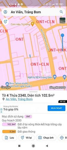 Hình ảnh Bán gấp lô đất thổ cư 102.5m2 gần ngay ngã 3 KCN Giang Điền