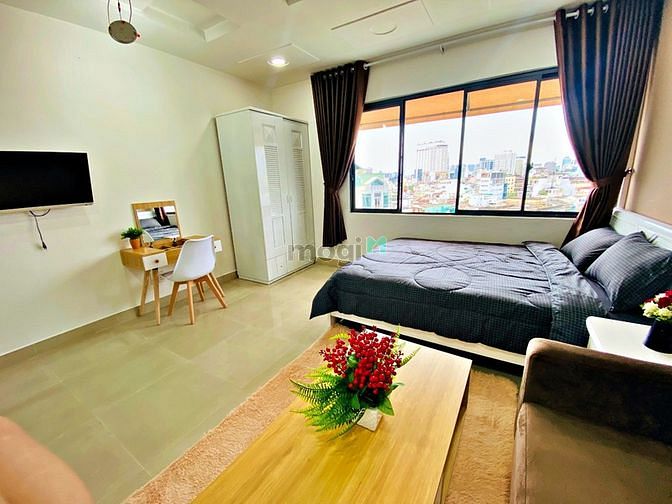 Hình ảnh Trang Chủ MB66.COM / Đăng Ký Tặng 66K 40M2 1 phòng ngủ 2 cửa sổ lớn bao thoáng 301 Lê Văn Sĩ Q3