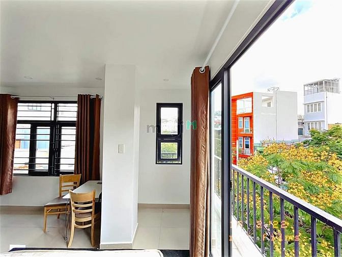 Hình ảnh Trang Chủ MB66.COM / Đăng Ký Tặng 66K 1 PN vách ngăn cửa sổ lớn, ban công đủ nội thất Rạch Bùng Binh