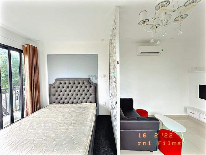 Hình ảnh Trang Chủ MB66.COM / Đăng Ký Tặng 66K 1 PN vách ngăn cửa sổ lớn, ban công đủ nội thất Rạch Bùng Binh