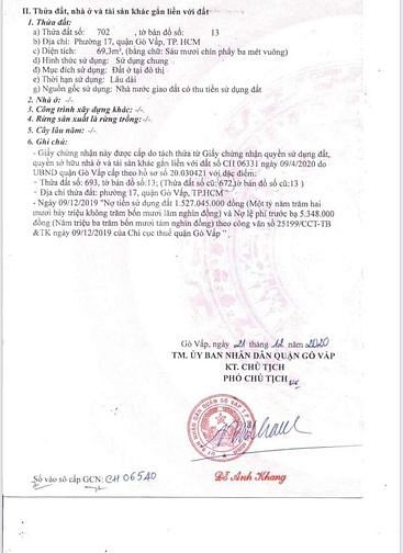 Hình ảnh Bán đất phân lô đẹp (4x19) Nguyễn Oanh, P17, Gò Vấp