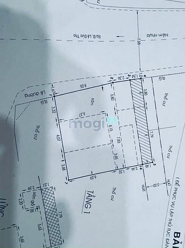 Hình ảnh Bán miếng đất mặt tiền đẹp (13x11) hẻm 40 Lê Thị Hồng, P17, Gò Vấp
