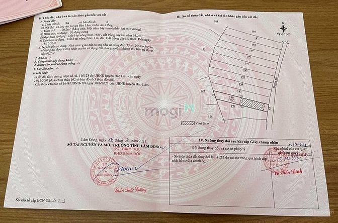 Hình ảnh Bán Gấp Lô Đất Nghỉ Dưỡng Giá rẻ Bảo Lộc