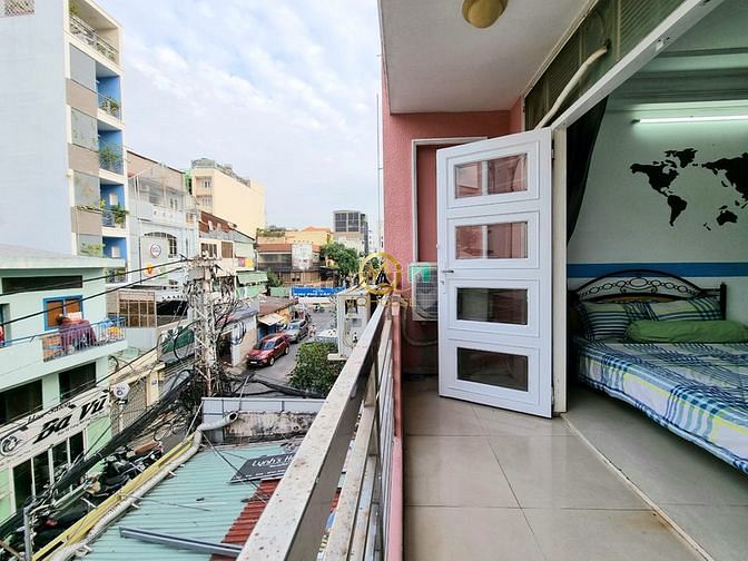 Hình ảnh phòng ban công siêu rộng 60 Lý Chinh Thắng Q3