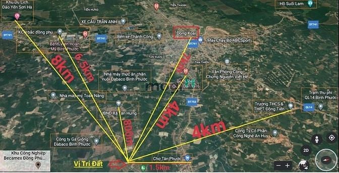 Hình ảnh đất sào đồng phú giá rẻ sổ sẵn