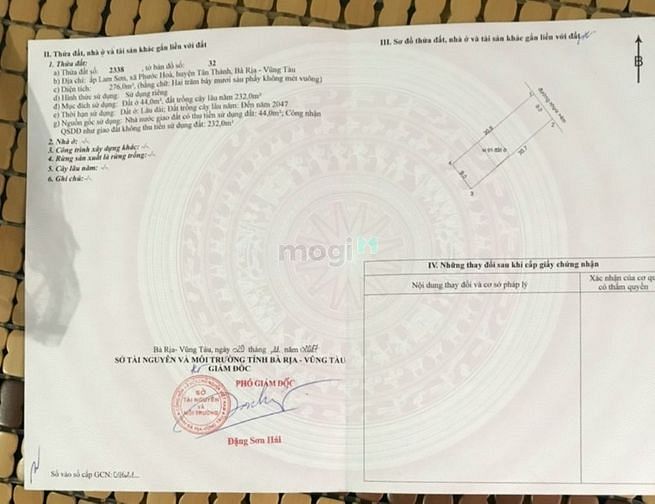 Hình ảnh Bán đất phường phước hòa, phú mỹ - Giá siêu rẻ - Vị trí siêu đẹp