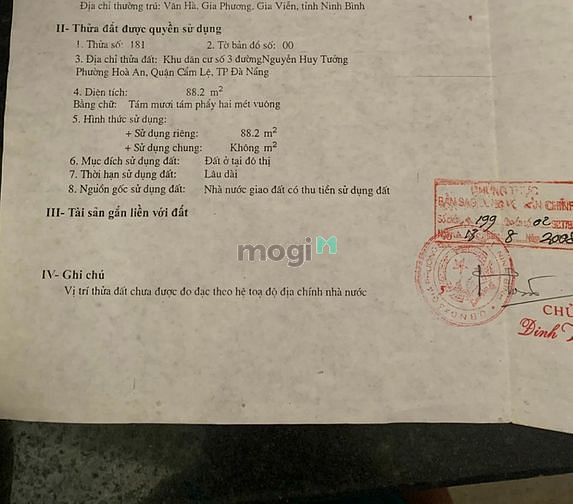 Hình ảnh bán lô đất mặt tiền đặng như mai vi tri qa đêp