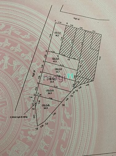 Hình ảnh Bán đất thổ cư sổ đỏ 124 Phúc Diễn, Bắc Từ Liêm,HN