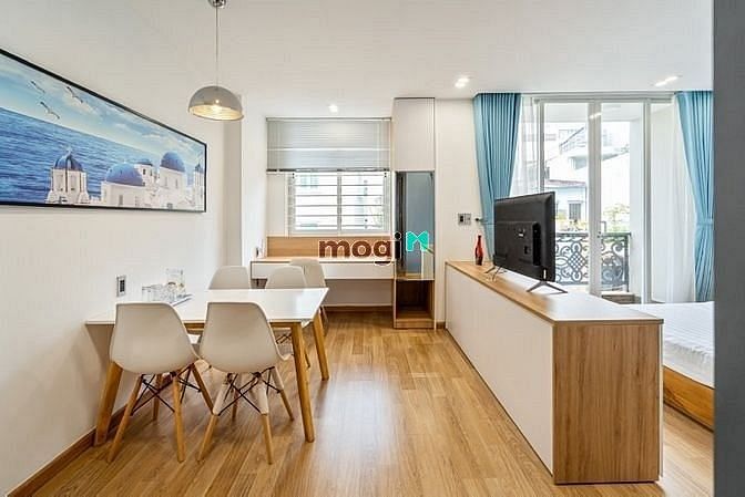 Hình ảnh CHDV 1PN Vách ngăn-Studio - Ban công lớn - Chỉ tính ĐIỆN