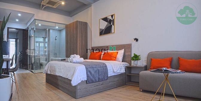 Hình ảnh Căn Hộ Studio Nội Thất Cao Cấp Chỉ tính tiền phòng - Lê Quốc Hưng Q.4