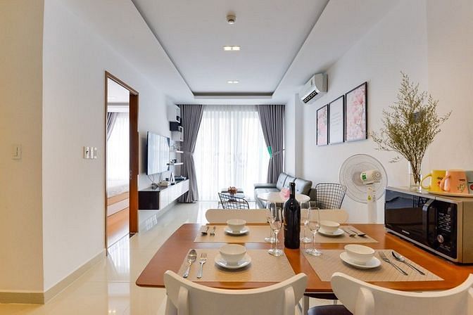Hình ảnh Mb6623 nạp rút nhanh chóng Sky Center Tân Bình 3 phòng ngủ, nội thất hiện đại