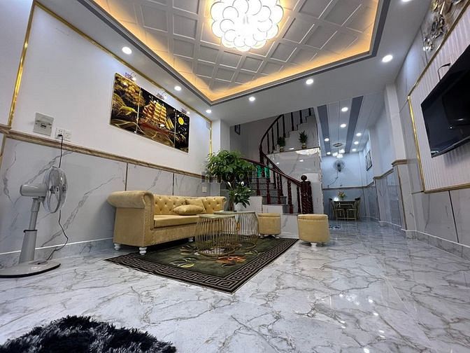 Hình ảnh Bán nhà HXH Lê Đức thọ GV- 4 tầng- 40m2.