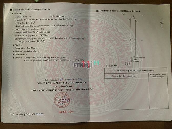 Hình ảnh Đất Sào Lộc Ninh Giá Rẻ Chỉ 4xxTR