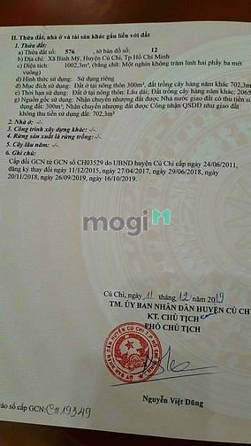 Hình ảnh MT Rạch Dứa Bình Mỹ Củ Chi 1000m2 Có 300m2 tc Giá Bán chỉ 5,5tr/m2
