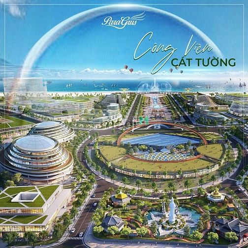 Hình ảnh Nền Shophouse 5D.09 ParaGrus Cam ranh 120m2 đuôi vườn hoa 40m
