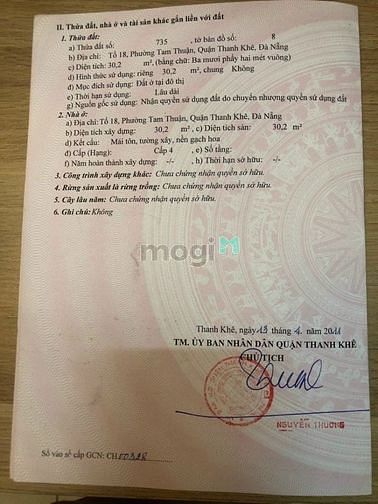 Hình ảnh bán lô đất kiệt 172 trần cao vân vi tri qa đêp