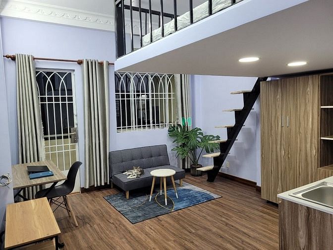 Hình ảnh Căn Hộ Duplex - Ban Công - Cửa Sổ Lớn Full NT Đường Nguyễn Cửu Vân
