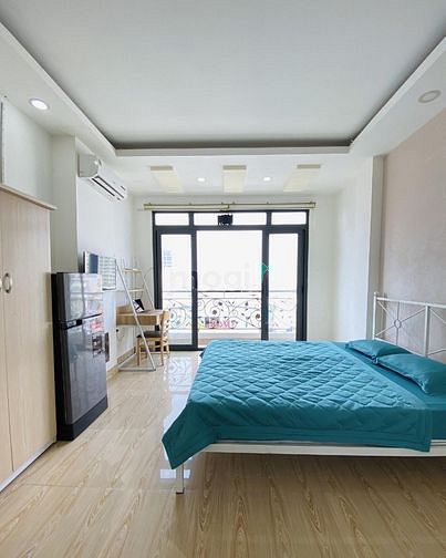 Hình ảnh Cho Thuê Căn Hộ Ban Công Full Nội Thất Mới Gần Chợ Bà Chiểu - Vạn Kiếp