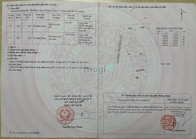 Hình ảnh Cần bán lô đất mặt tiền trường lưu.79m2