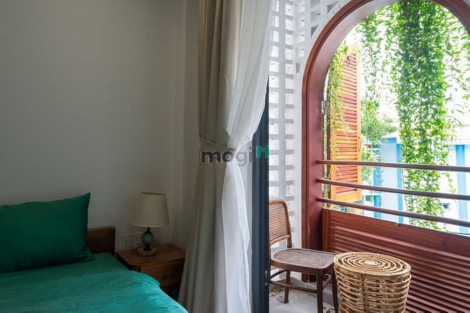 Hình ảnh ️🎊Căn Hộ Dịch Vụ Mang Phong Cách RUSTIC_Balcony_Full Nội Thất🎄