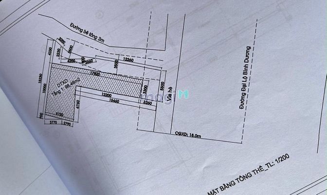 Hình ảnh Bán 2MT QL13, P.Mỹ Phước, TX. Bến Cát, DT:5.5x29, TC132m2, SHR, 3,1 tỷ