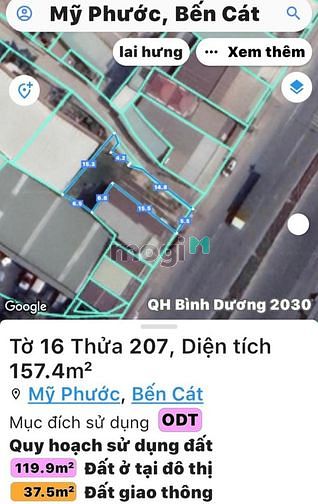 Hình ảnh Bán 2MT QL13, P.Mỹ Phước, TX. Bến Cát, DT:5.5x29, TC132m2, SHR, 3,1 tỷ