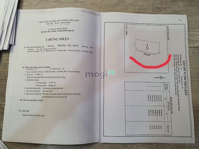 Hình ảnh Cần Bán Đất Xã Hồng Thái, Diện tích 6495m² GIÁ 1ty150Triệu.