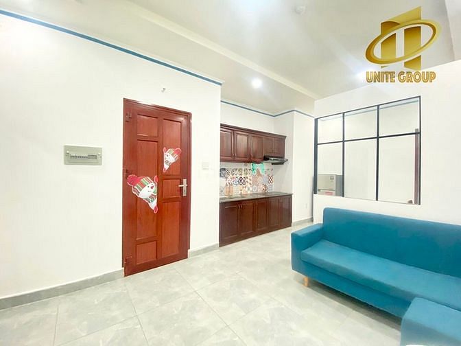Hình ảnh Căn Hộ 1PN Ban Công Full Nội Thất Gần KCX Tân Thuận