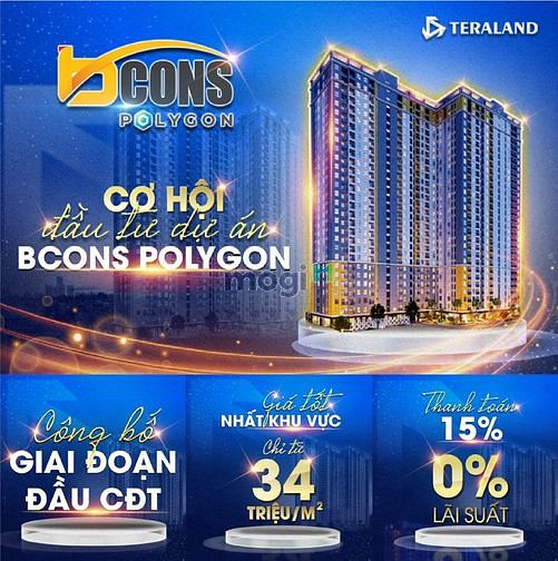 Hình ảnh Bcons Polygon - Dự án thứ 8 của tập đoàn Bcons