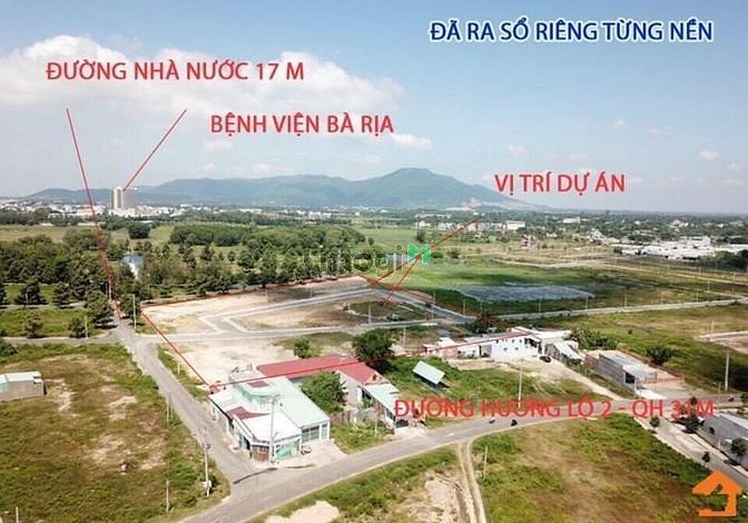 Hình ảnh Bán đất MT (9x13) Khu Dân Cư Hòa Long Park, TP Bà Rịa