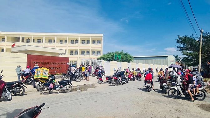 Hình ảnh Đất KDC Xuyên Á Tp.Đức Hòa,Long An , 86m2, Thổ Cư 100%, Sổ Hông Riêng.