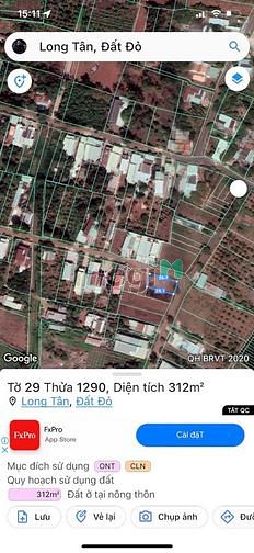 Hình ảnh Bán đất tại Đường ĐT 52, Xã Long Tân, Đất Đỏ, Bà Rịa Vũng Tàu