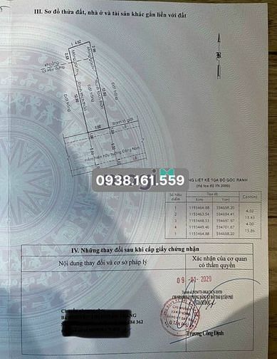 Hình ảnh Bán lô đất 43/38 Đỗ Thừa Luông, P. Tân Quý - DT: 4x15.5m - 5.5 tỷ