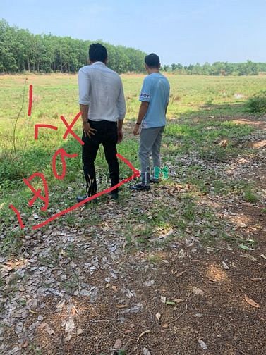 Hình ảnh Đất sổ đỏ riêng 1000m  gần ủy ban lộc Thịnh Lộc Ninh Bình Phước  đường