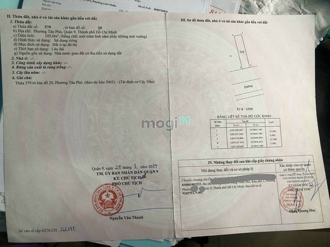 Hình ảnh Cần bán lô đất siêu đẹp đường 249.P tân phú.Q9 Tp thủ đức